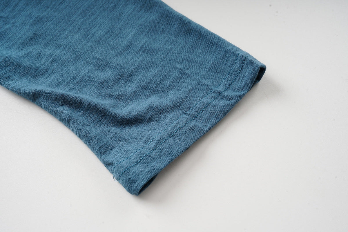 Madxmarx Graphic Henley Long Sleeve Tee