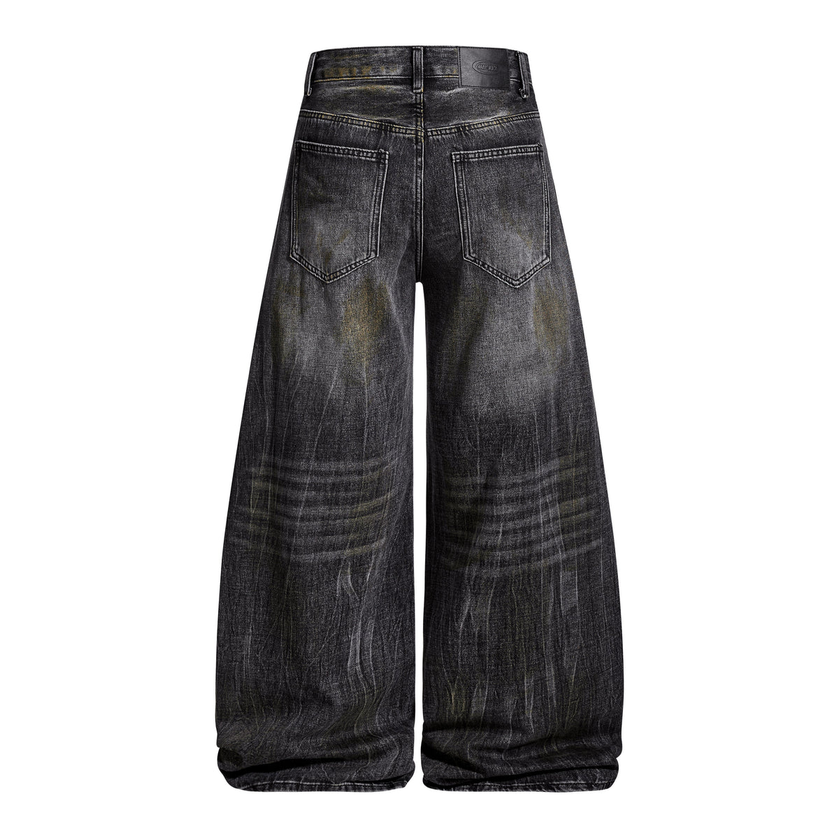 Pantalon en jean incurvé délavé vintage Madxmarx