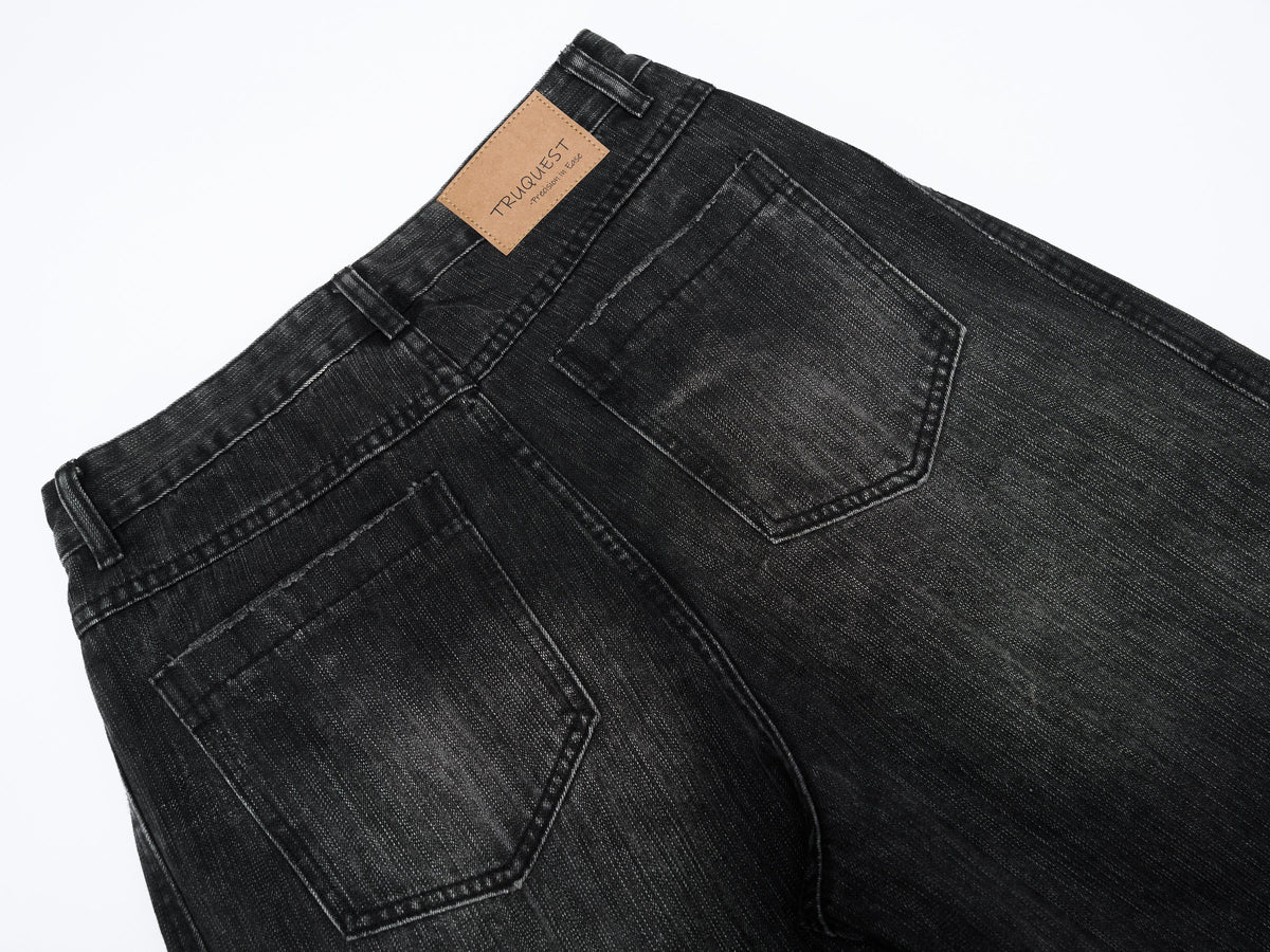 Pantalon en jean incurvé délavé vintage Madxmarx