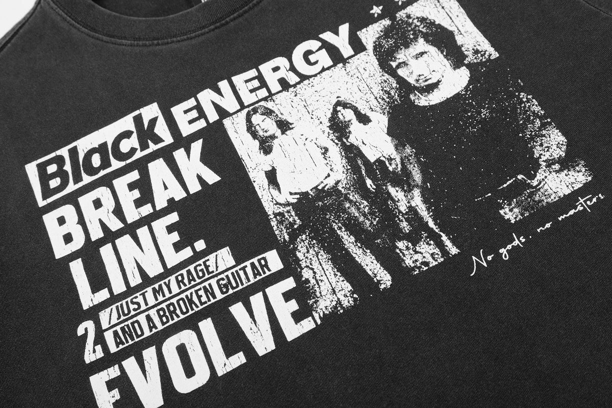Madxmarx “Break Line Vintage Tee”