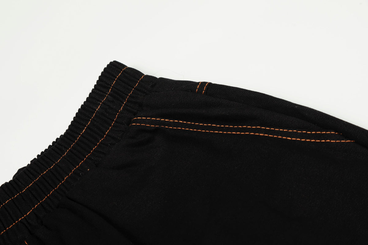 Pantalon large à patch léopard Madxmarx