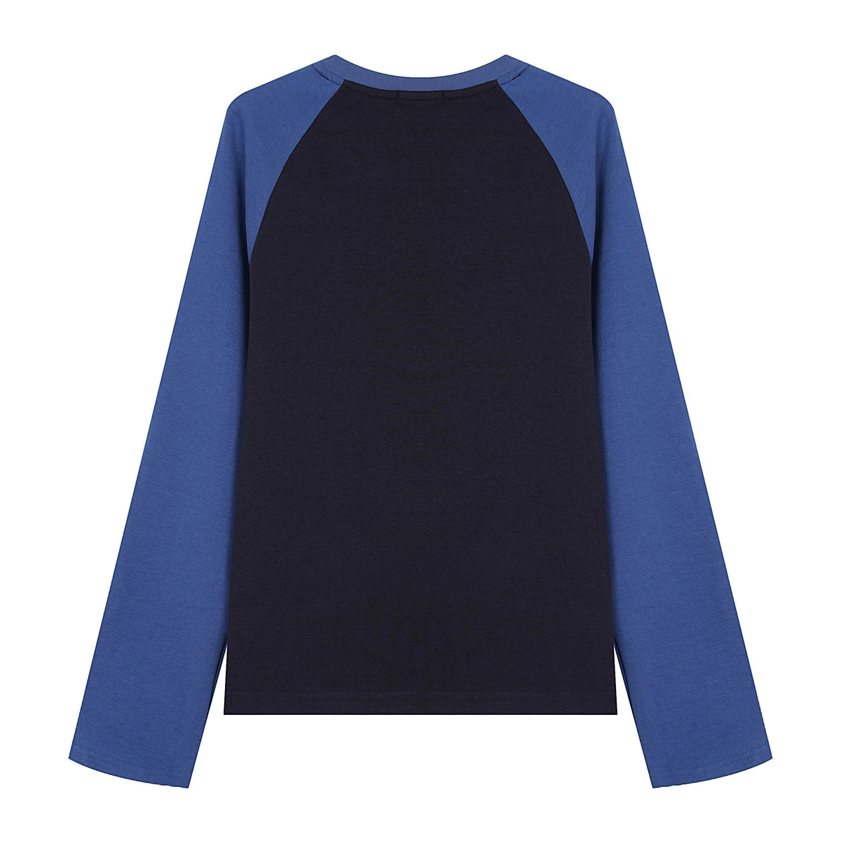 Madxmarx Contrast Raglan Graphic Long Sleeve Tee