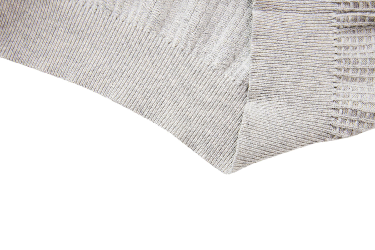 Madxmarx Minimal Knit Short-Sleeve Sweater