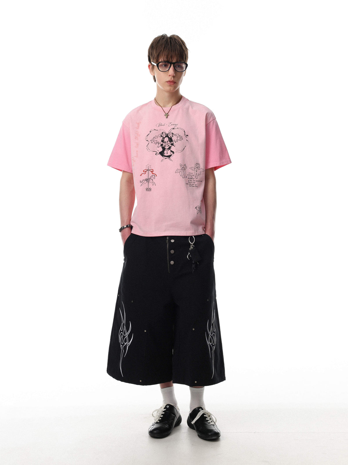 Madxmarx “Cute Sketch Graphic Tee”