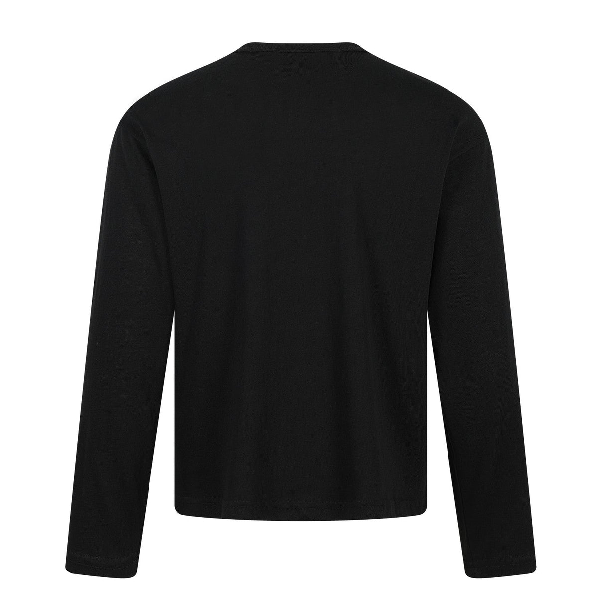 Madxmarx Vintage Sketch Henley Long Sleeve Tee