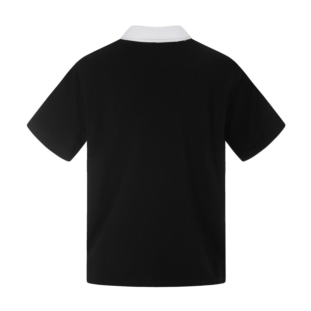 Madxmarx “Classic Stripe Crest Polo Tee”