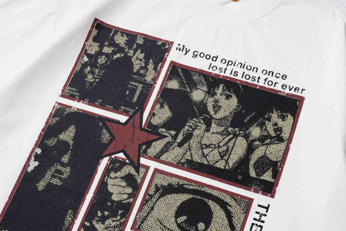 Madxmarx Vintage Panel Graphic Tee