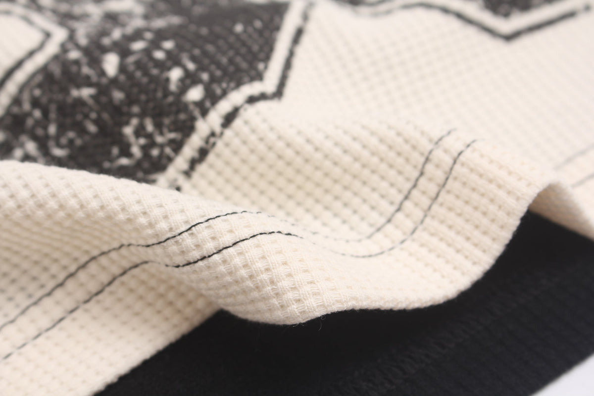 Madxmarx Vintage Racing Waffle Long Sleeve