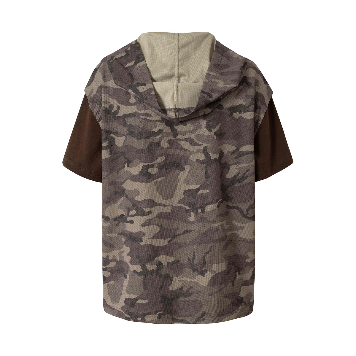 Madxmarx Camo Hooded Tee