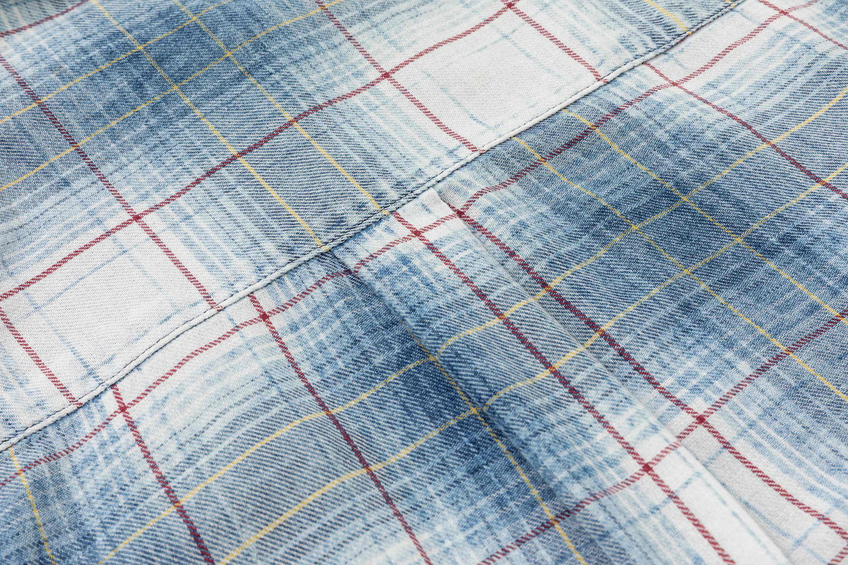 Madxmarx Vintage Plaid Flannel Shirt