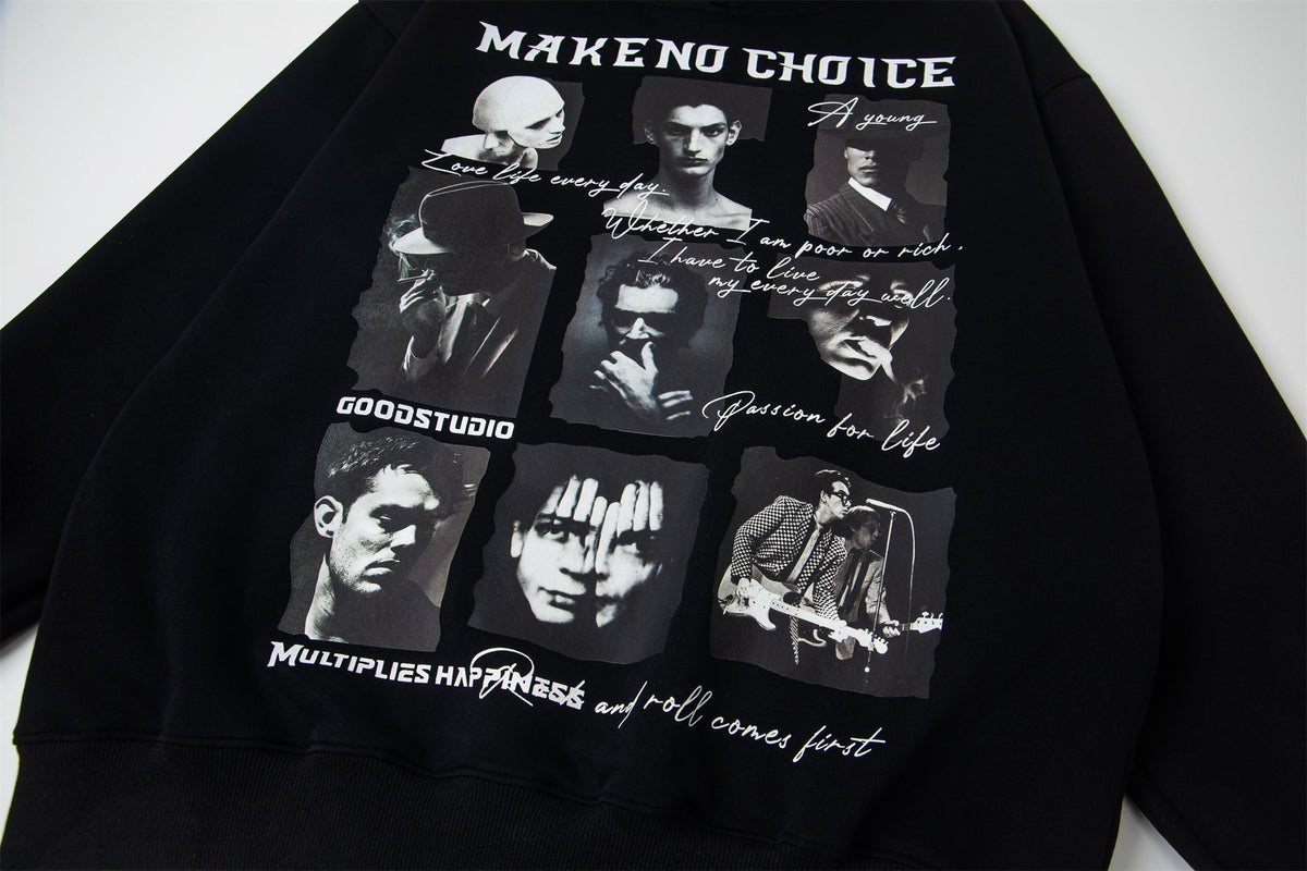 Madxmarx “Make No Choice” Graphic Hoodie