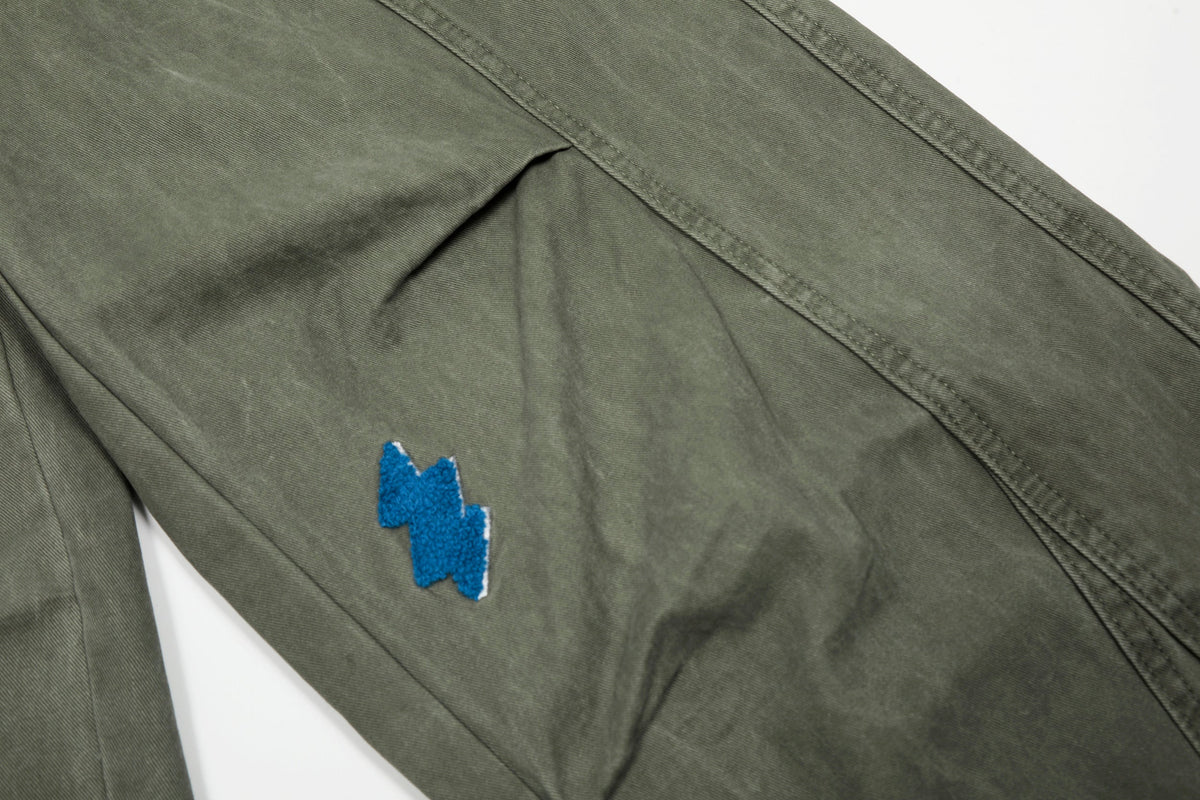 Madxmarx Rainbow Patch Embroidered Pants