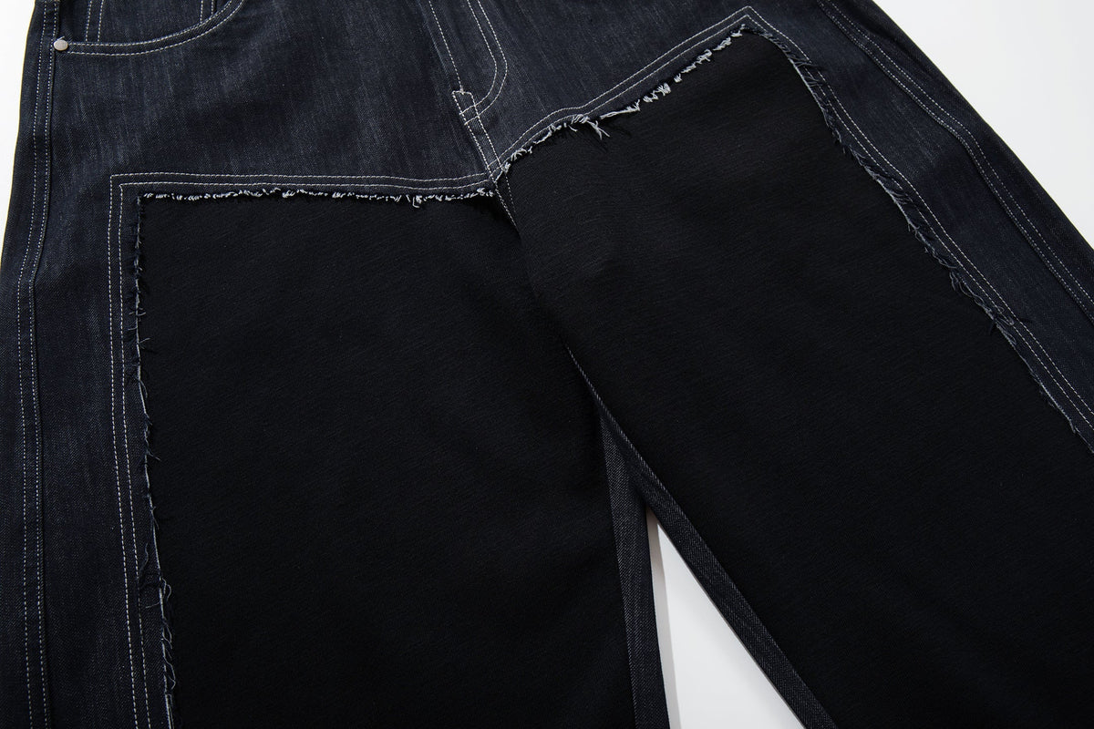 Madxmarx Hybrid-Panel-Hose mit weitem Bein