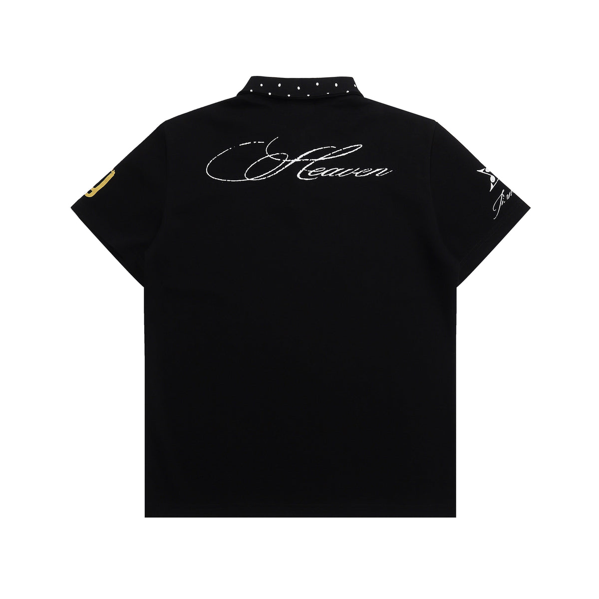 Madxmarx Studded Collar Polo Shirt