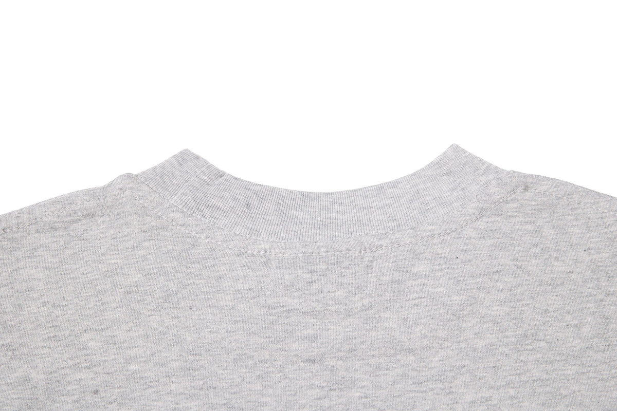 Madxmarx Distressed Star Graphic Long Sleeve Tee