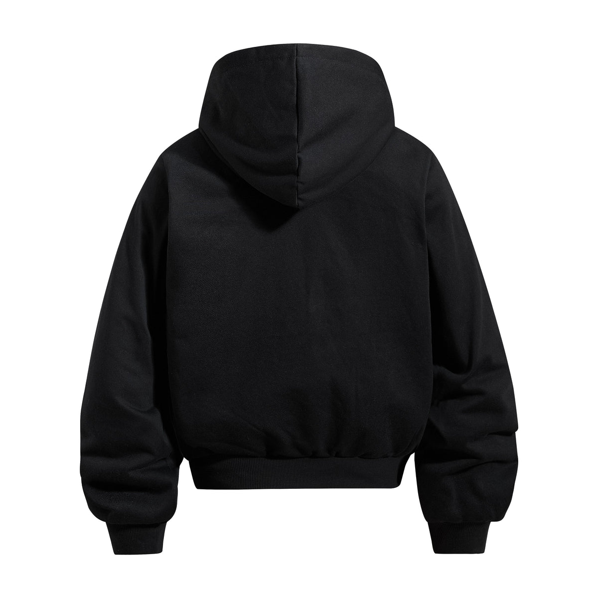 Madxmarx Script Graphic Zip-Up Hoodie