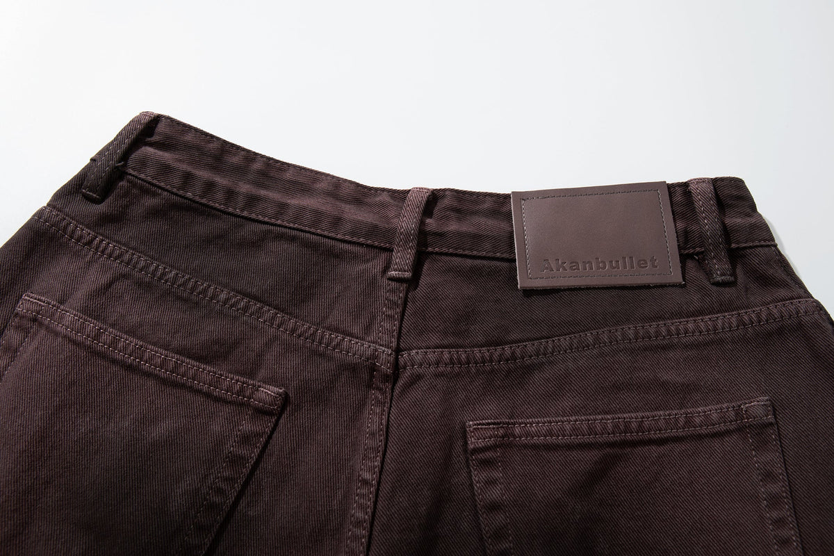 Madxmarx Gradient Washed Wide-Leg Jeans