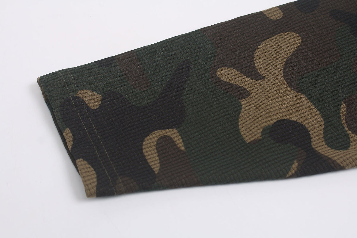 Madxmarx Camo Graphic Long Sleeve Tee