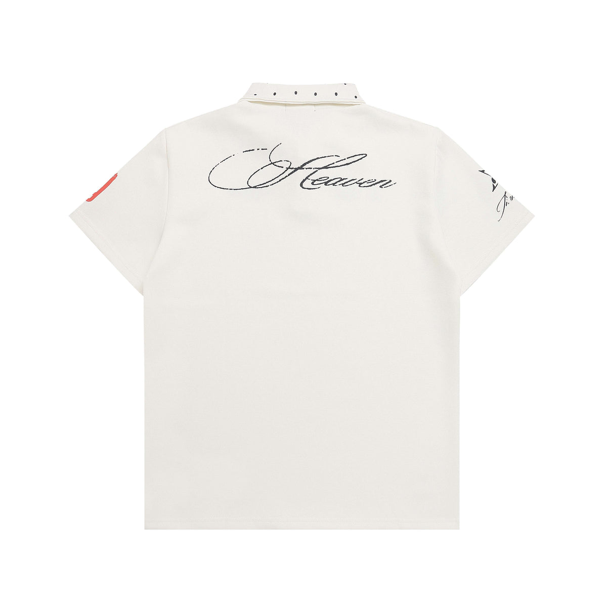 Madxmarx Studded Collar Polo Shirt