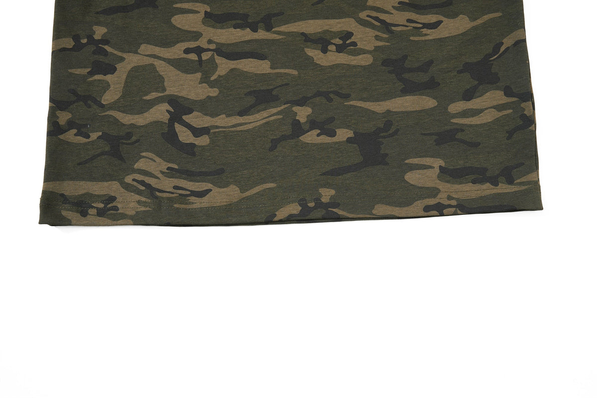 Madxmarx Camo Script Graphic T-Shirt