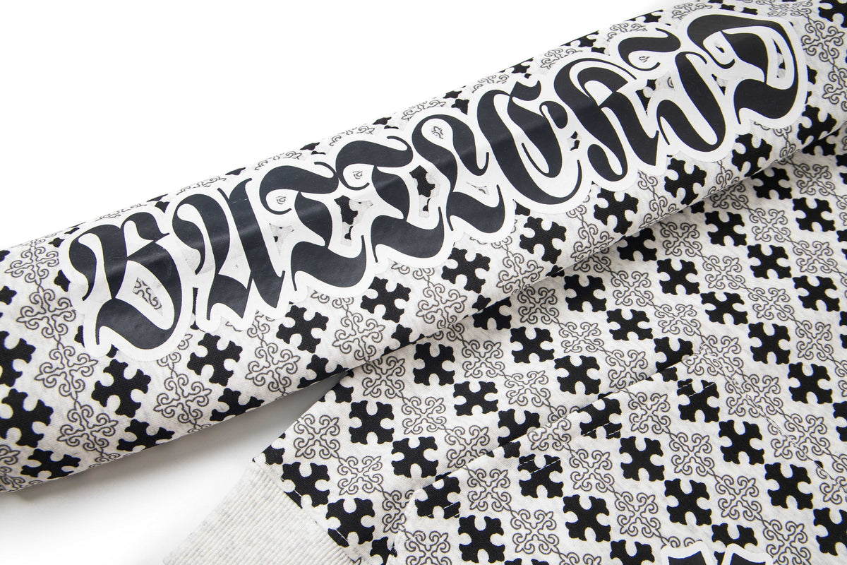 Madxmarx Gothic Pattern Full-Zip Hoodie