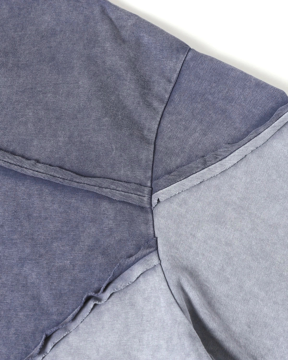 Patchwork Washed Boxy Cropped T-Shirt
