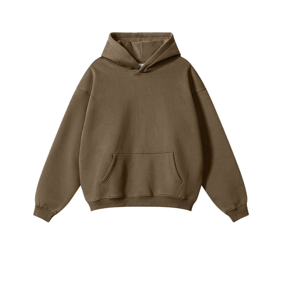 dark brown hoodie