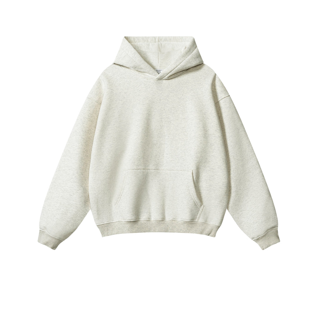 light gray hoodie