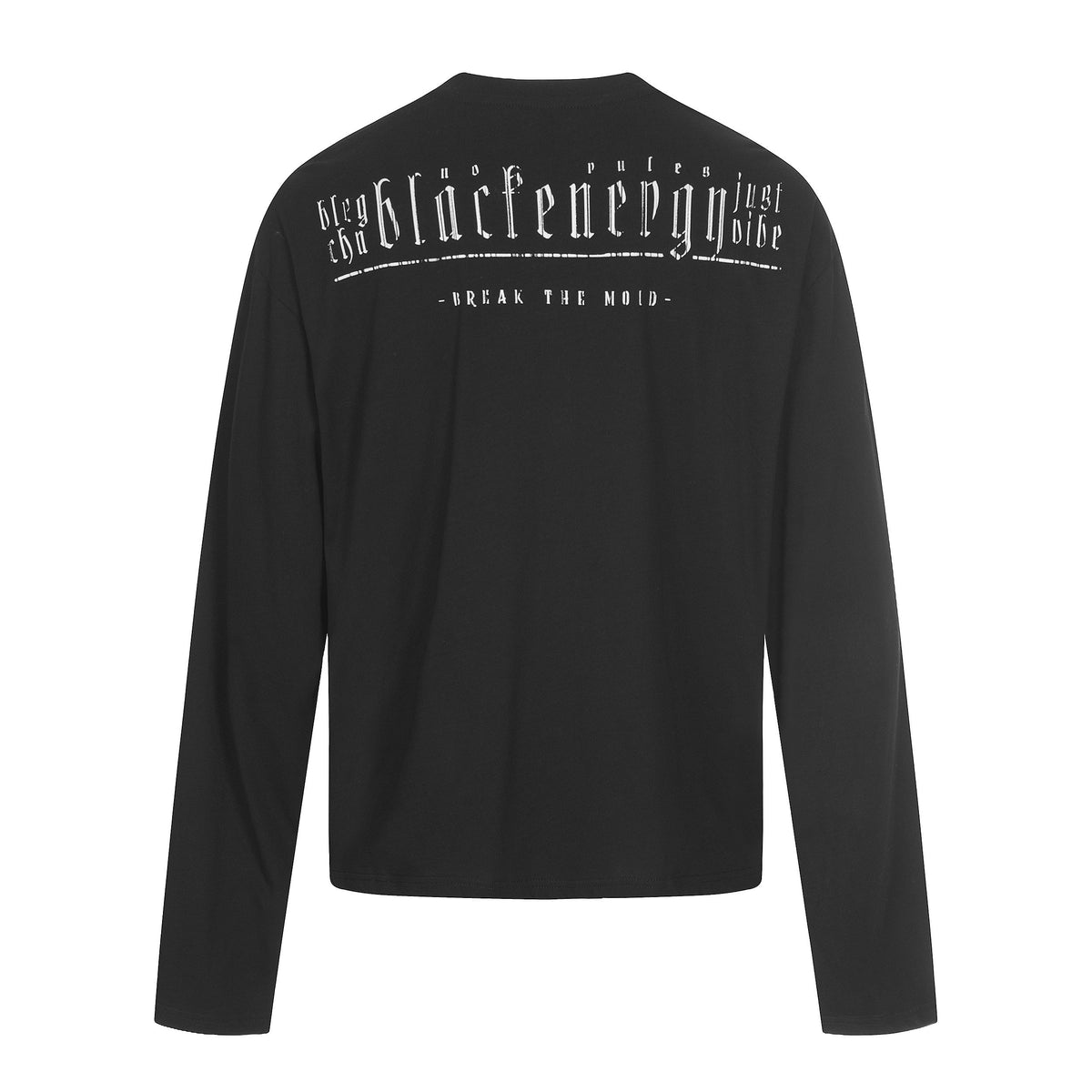 Madxmarx Graphic Henley Long Sleeve Tee