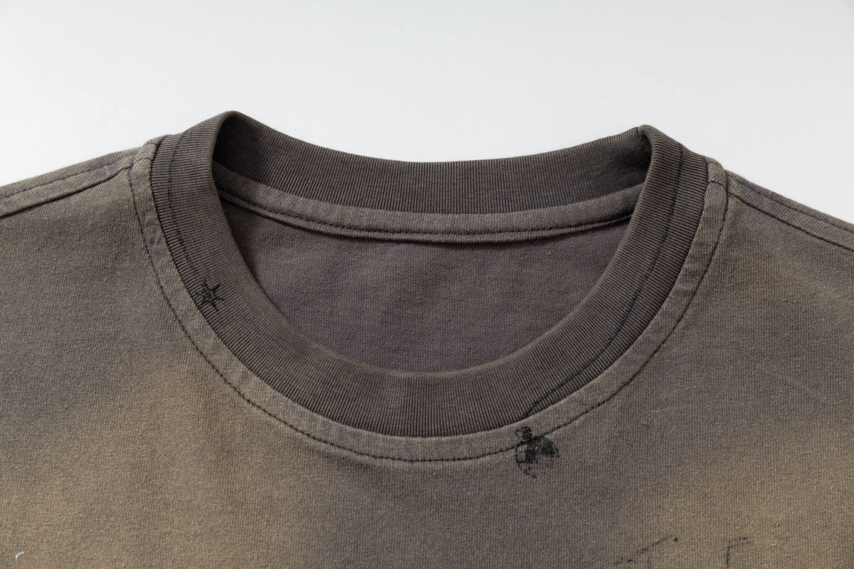 Madxmarx “Abstract Sketch Washed Tee”