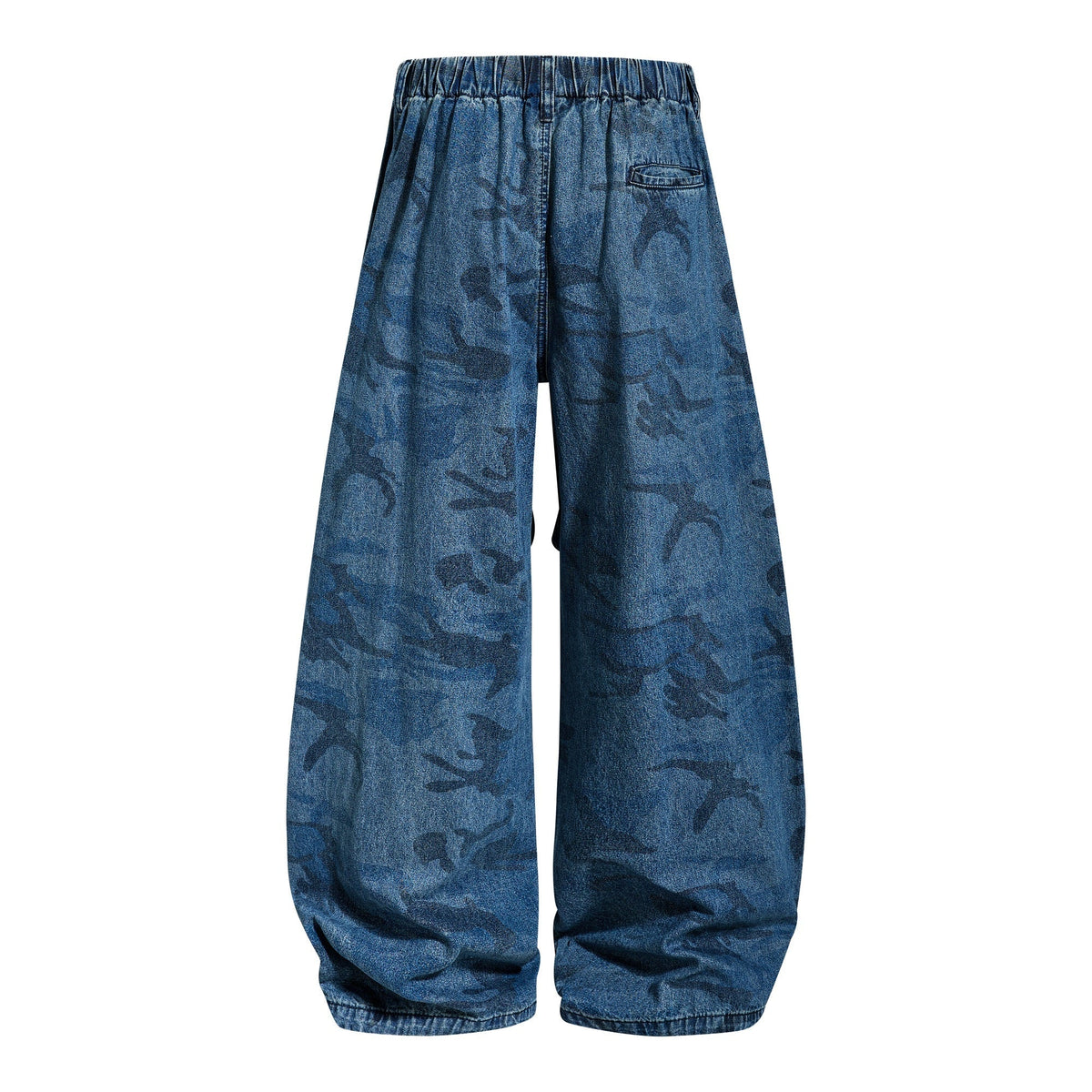 Madxmarx Washed Camo Baggy Jeans