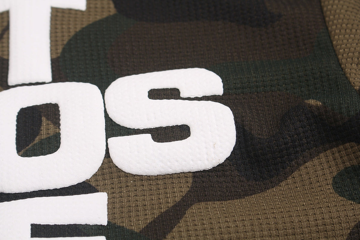 Madxmarx Camo Graphic Long Sleeve Tee