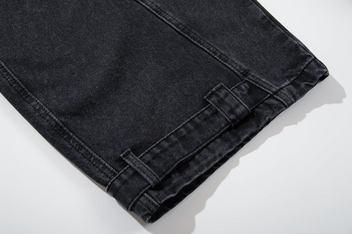 Jean cargo ample à empiècements Madxmarx