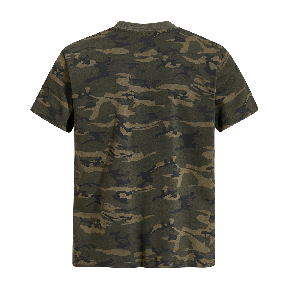 Madxmarx Camo Script Graphic T-Shirt