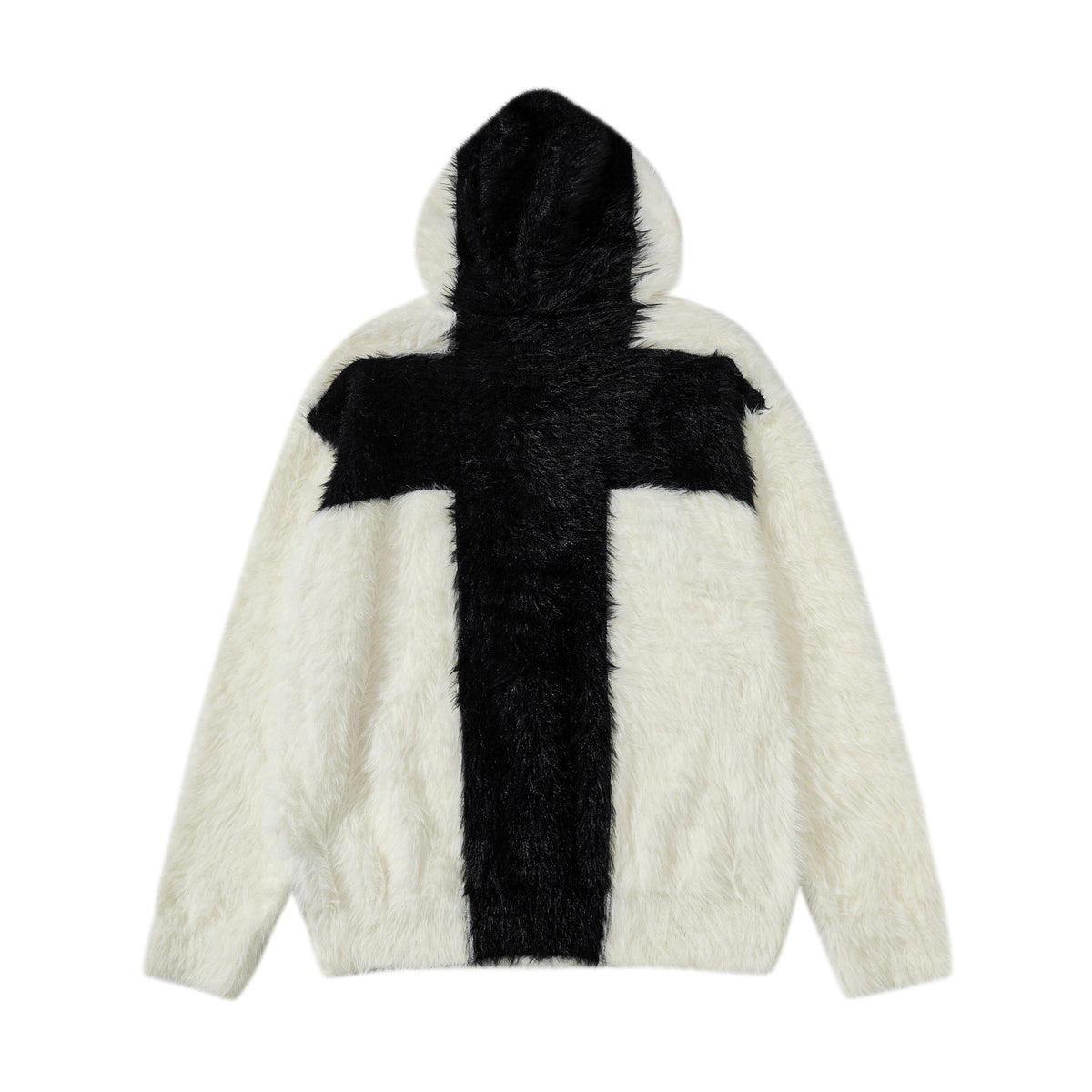 Madxmarx Cross Fleece Zip Hoodie