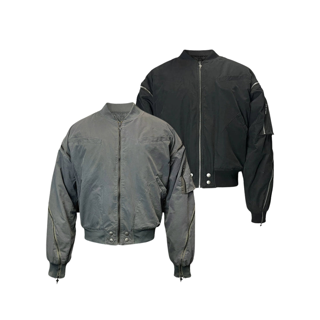 Double Zipper MA1 Jacket