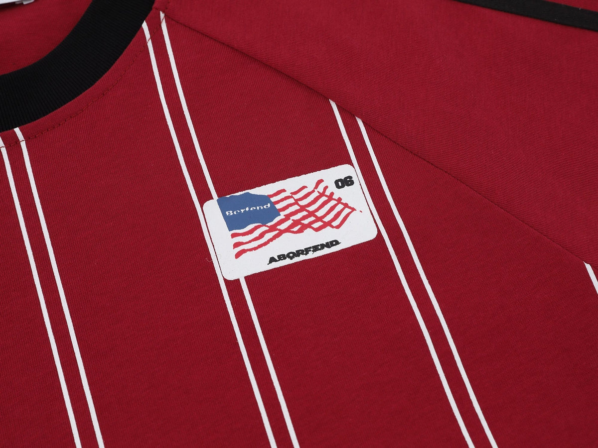Madxmarx “Pinstripe Sport Jersey Tee