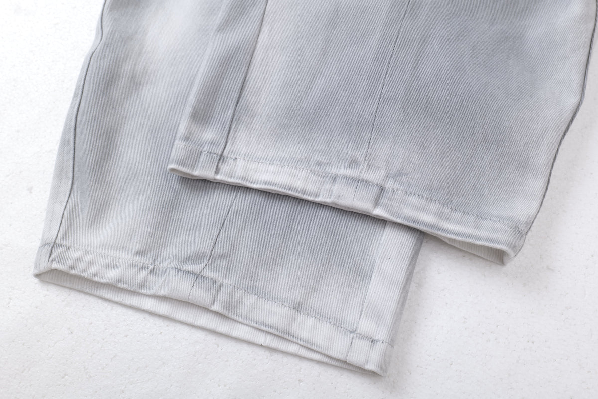 Madxmarx Washed Curved-Panel Balloon Wide-Leg Jeans