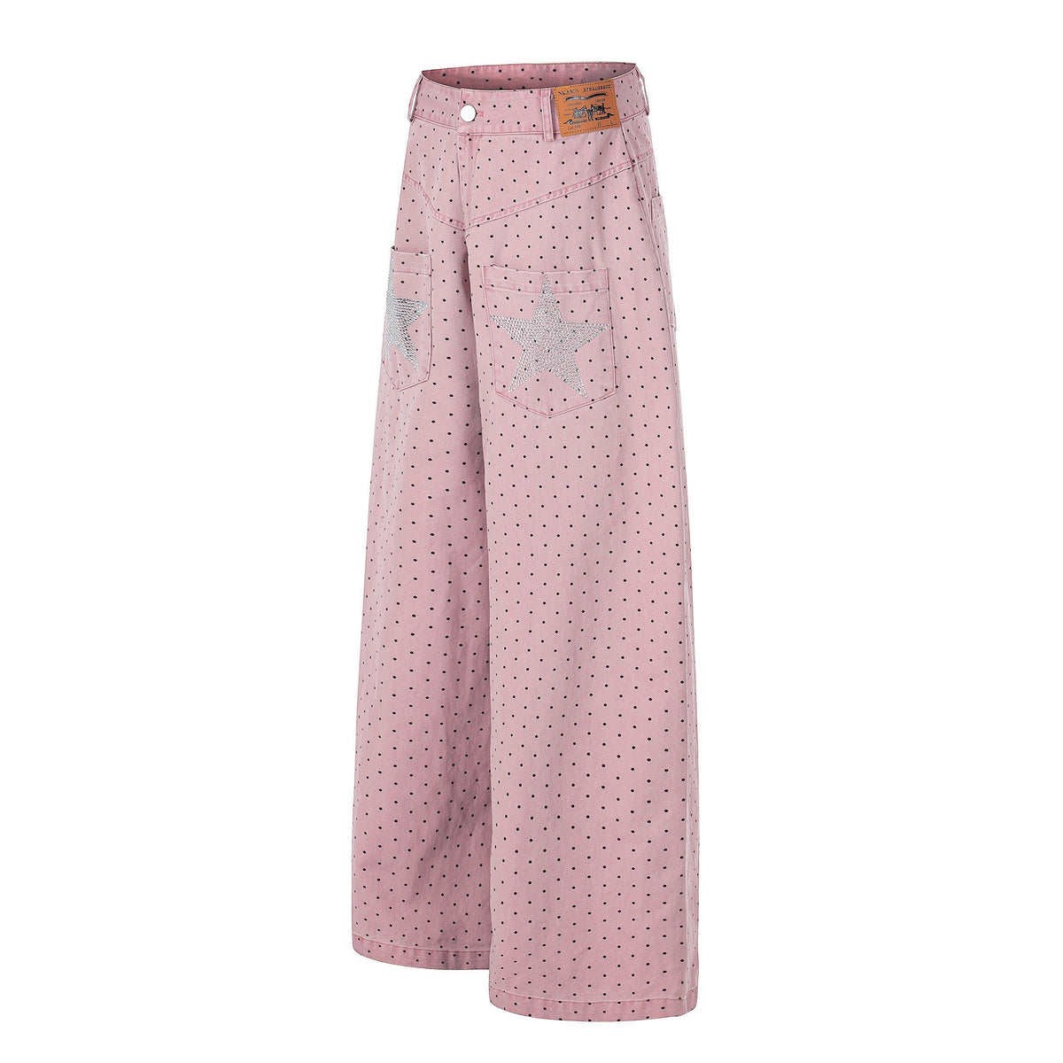 Madxmarx „Polka Star Wide-Leg Pants“