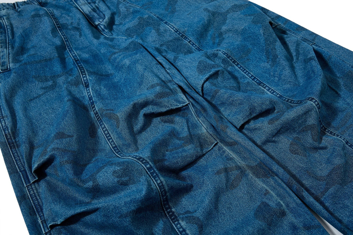 Madxmarx Washed Camo Baggy Jeans