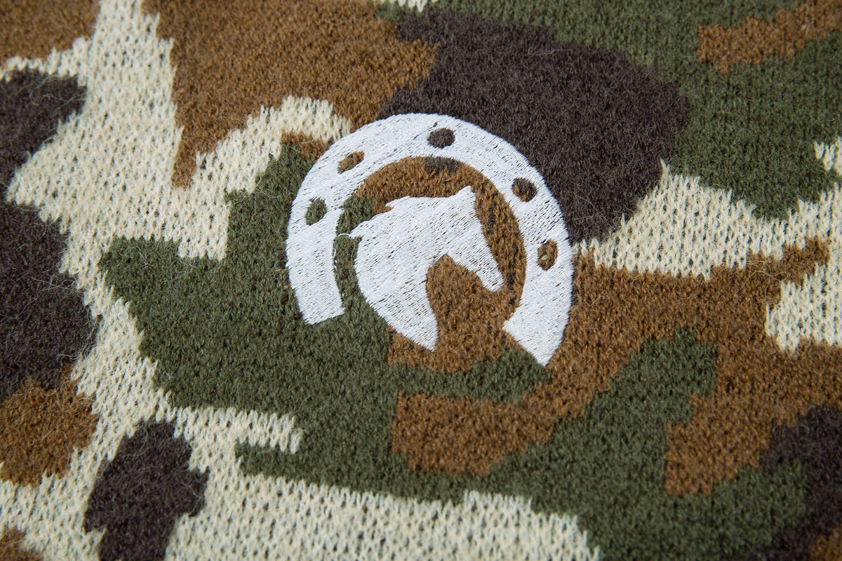 Madxmarx “07 Camo Knit Sweater”