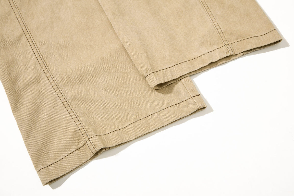 Madxmarx Military Rope Wide-Leg Pants