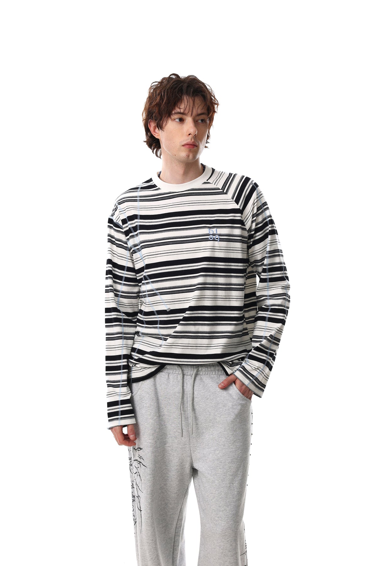 Madxmarx Striped Long Sleeve Tee