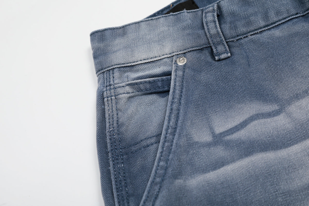 Madxmarx Jeans aus Denim mit gewaschenem Knittereffekt