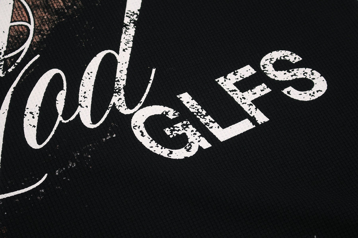 Madxmarx Cross Script Graphic Tee