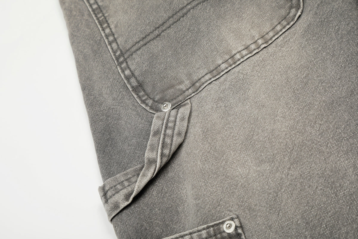 Madxmarx Gewaschene Utility-Jeans im Used-Look