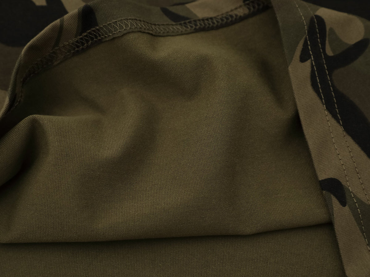 Madxmarx Layered Camo Long Sleeve Tee