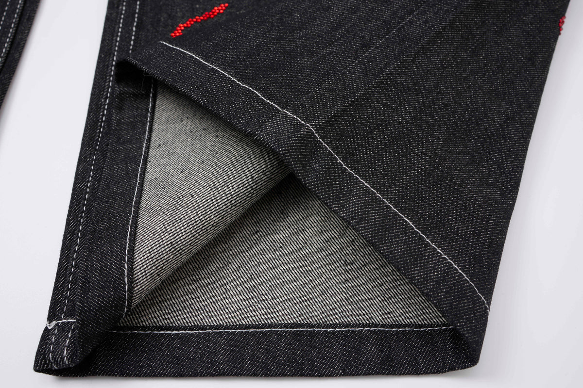 Pantalon en jean à motif Madxmarx