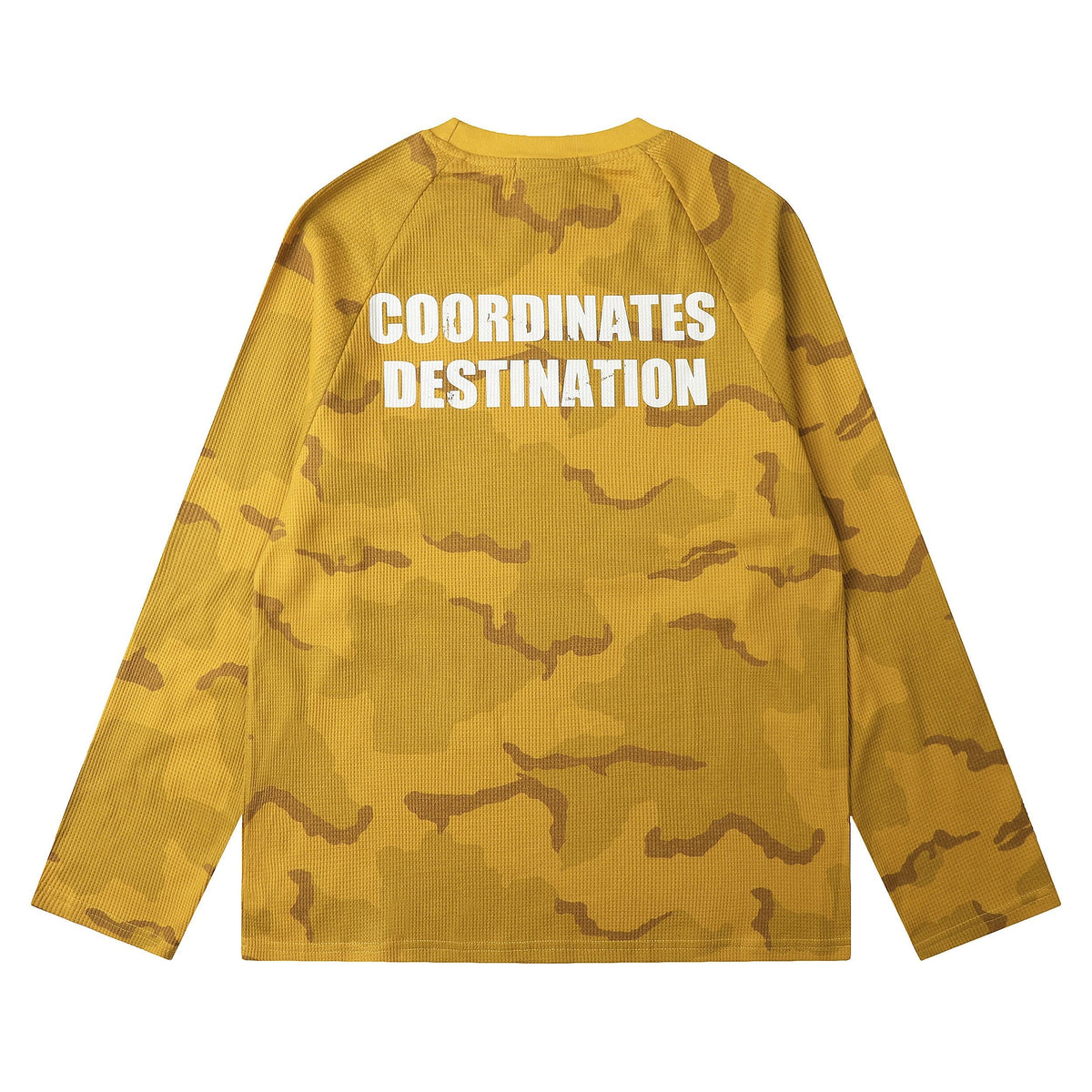 Madxmarx Camo Waffle Long Sleeve Tee