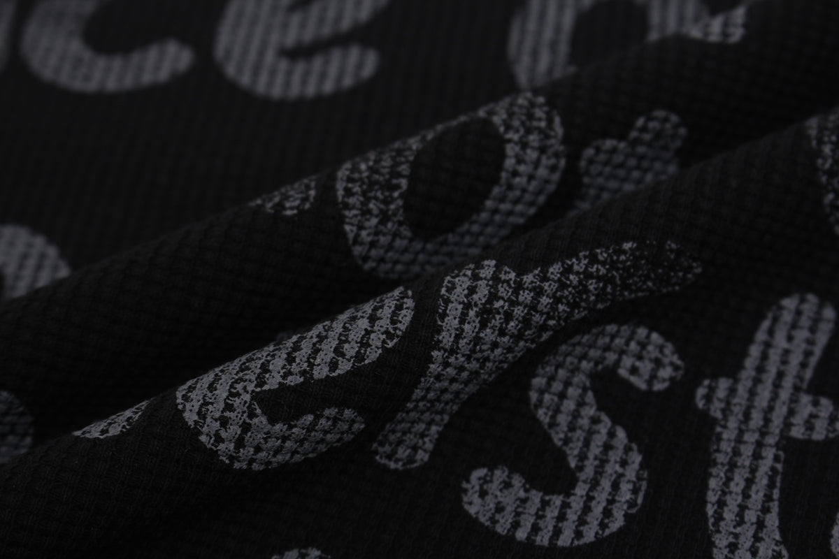 Madxmarx Graphic Waffle Long Sleeve